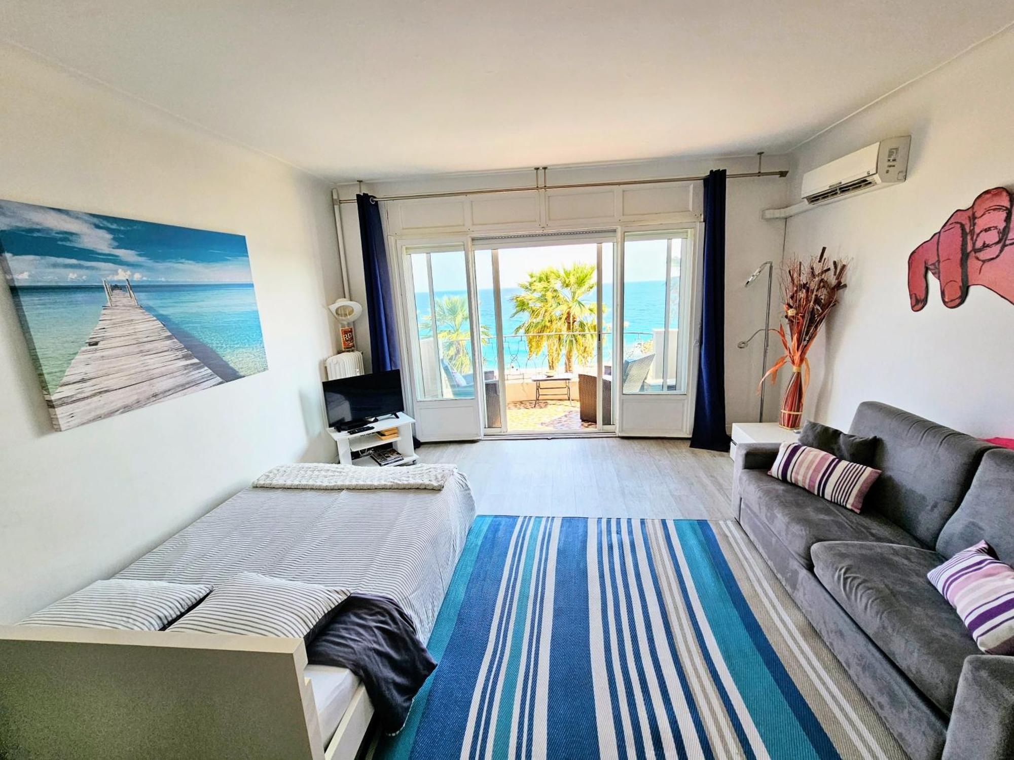 Promenade Sea Front Apartment Nice Luaran gambar