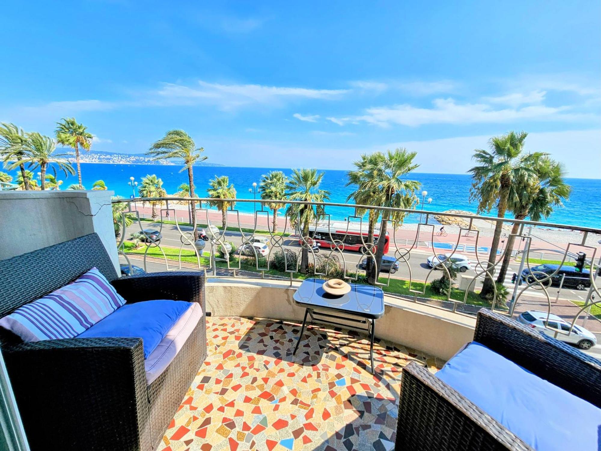 Promenade Sea Front Apartment Nice Luaran gambar