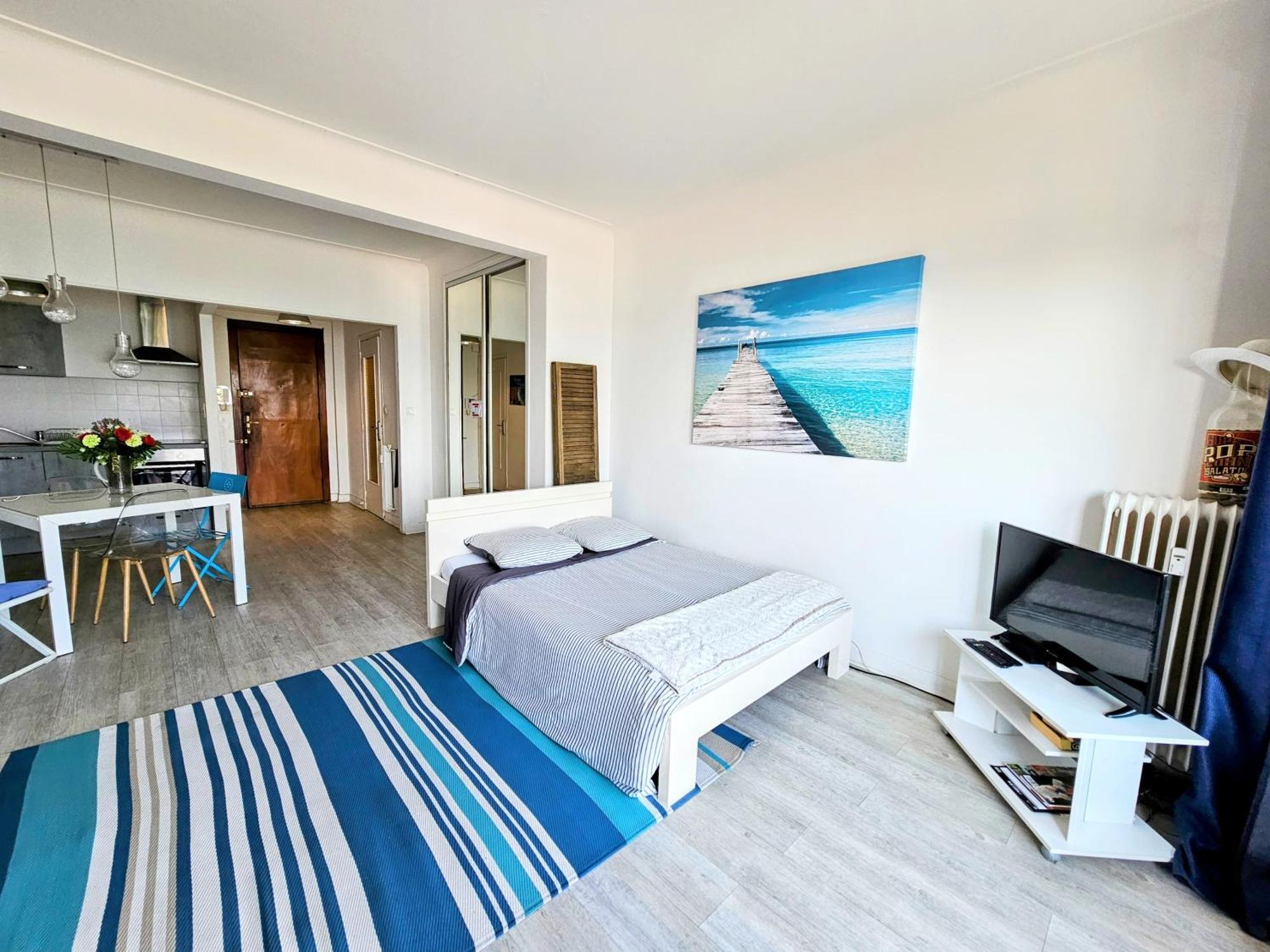 Promenade Sea Front Apartment Nice Luaran gambar