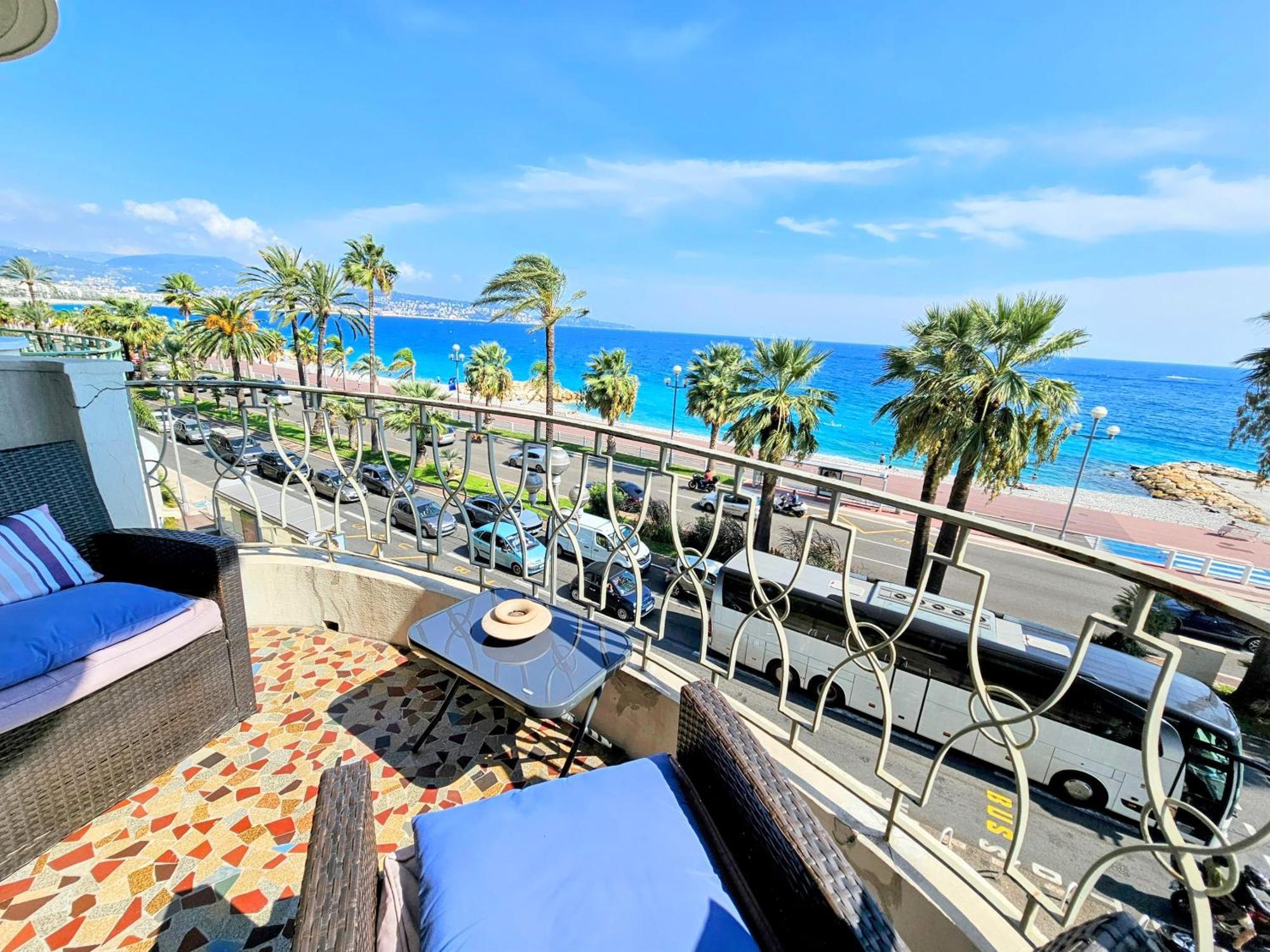 Promenade Sea Front Apartment Nice Luaran gambar