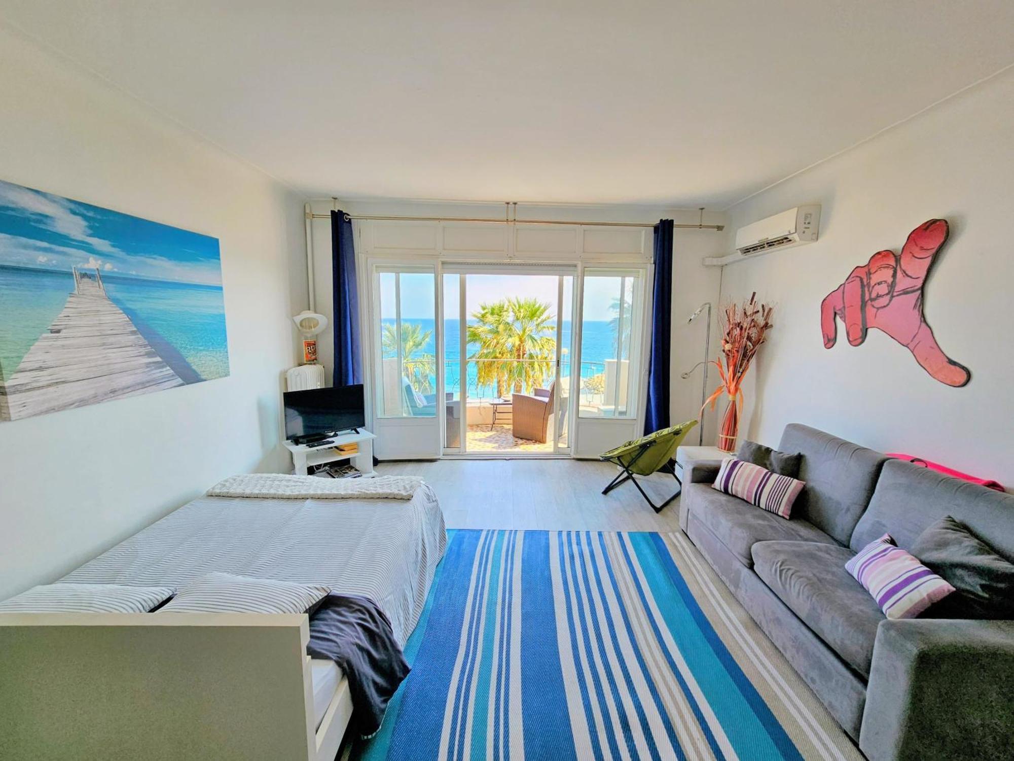 Promenade Sea Front Apartment Nice Luaran gambar
